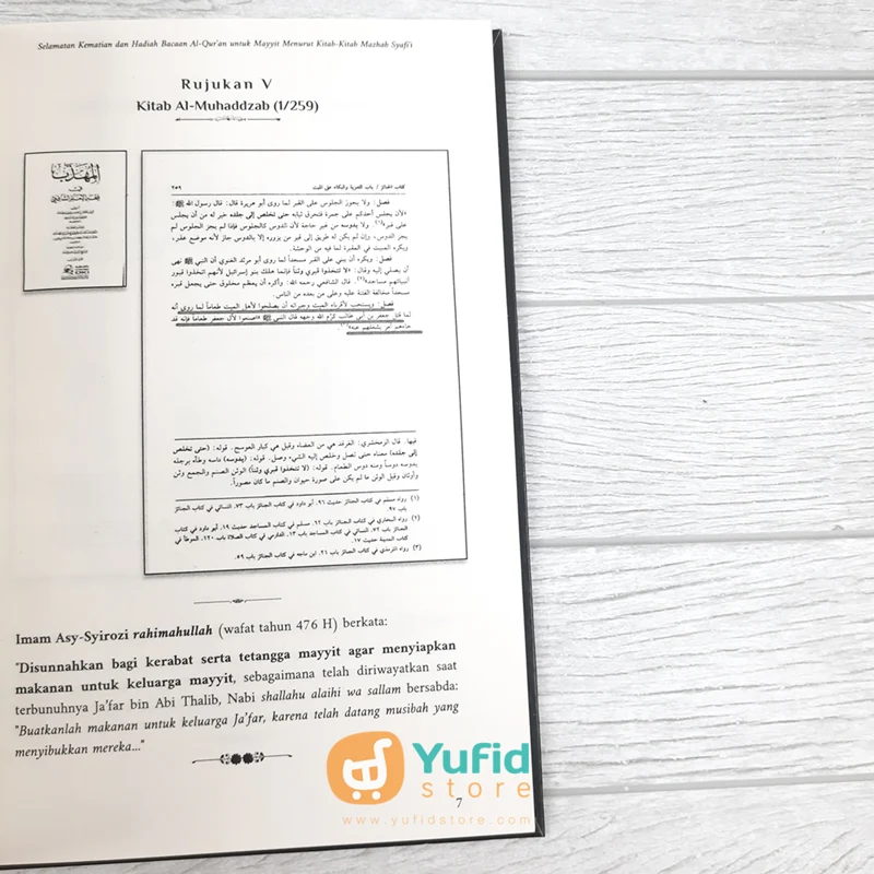 Buku Selamatan Kematian dan Hadiah Bacaan Al-Quran Untuk Mayyit Menurut Kitab-Kitab Madzhab Syafi'i (Fiisyah Publishing) - Image 8