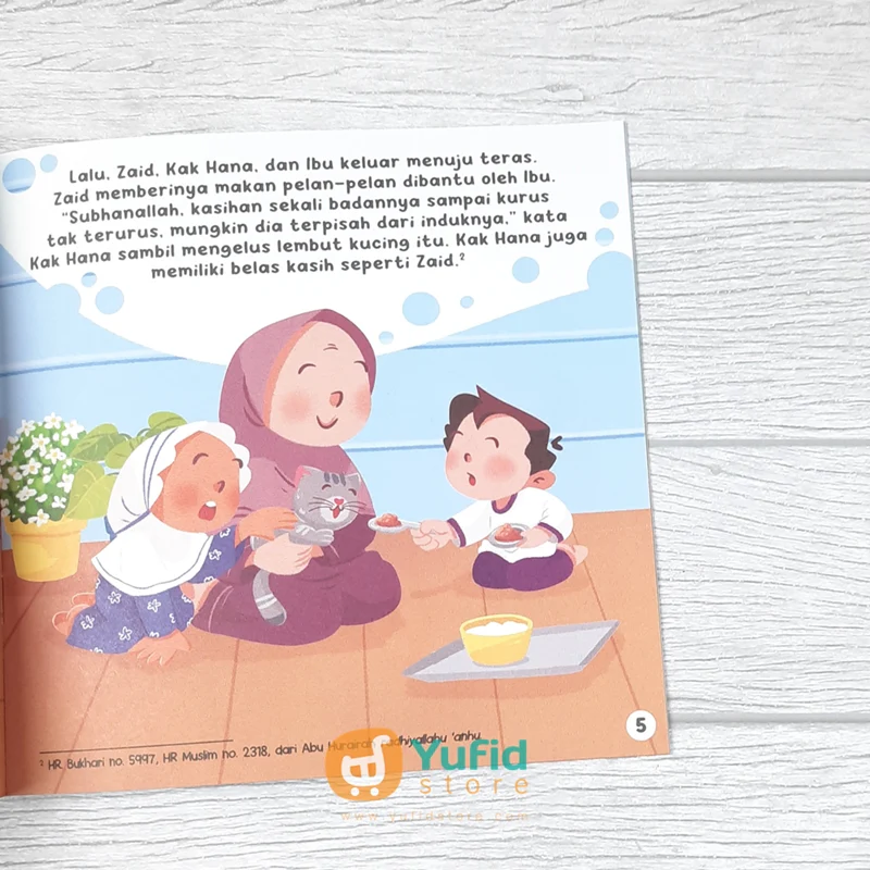 BUKU SERI 2 ZAID & HANA - MENGAJARKAN ADAB SEHARI-HARI ANAK SECARA ISLAMI - SET 10 BUKU (AHLAN) - Image 10