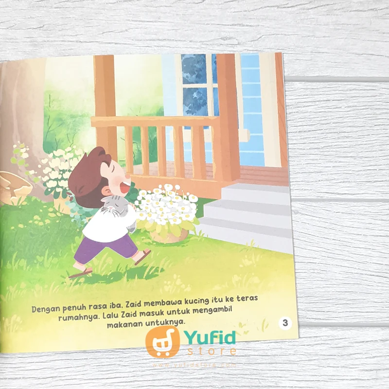 BUKU SERI 2 ZAID & HANA - MENGAJARKAN ADAB SEHARI-HARI ANAK SECARA ISLAMI - SET 10 BUKU (AHLAN) - Image 9