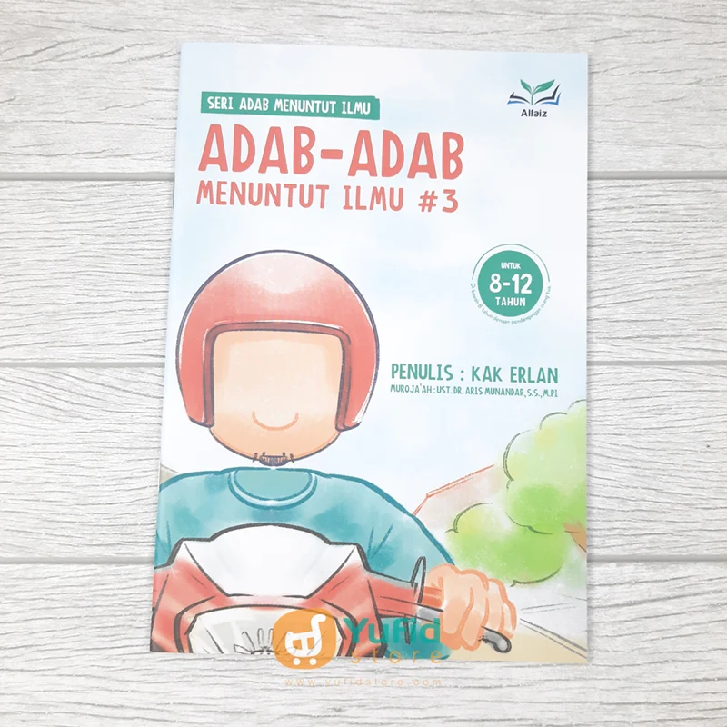 BUKU SERI ADAB MENUNTUT ILMU KAK ERLAN 1 SET - JILID 1-4 (MAKTABAH ALFAIZ) - Image 5