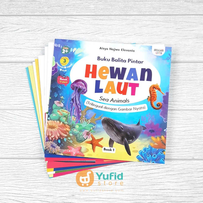 BUKU SERI BALITA PINTAR SUPER LENGKAP 8 JILID (ILTIZAM KIDS) - Image 3