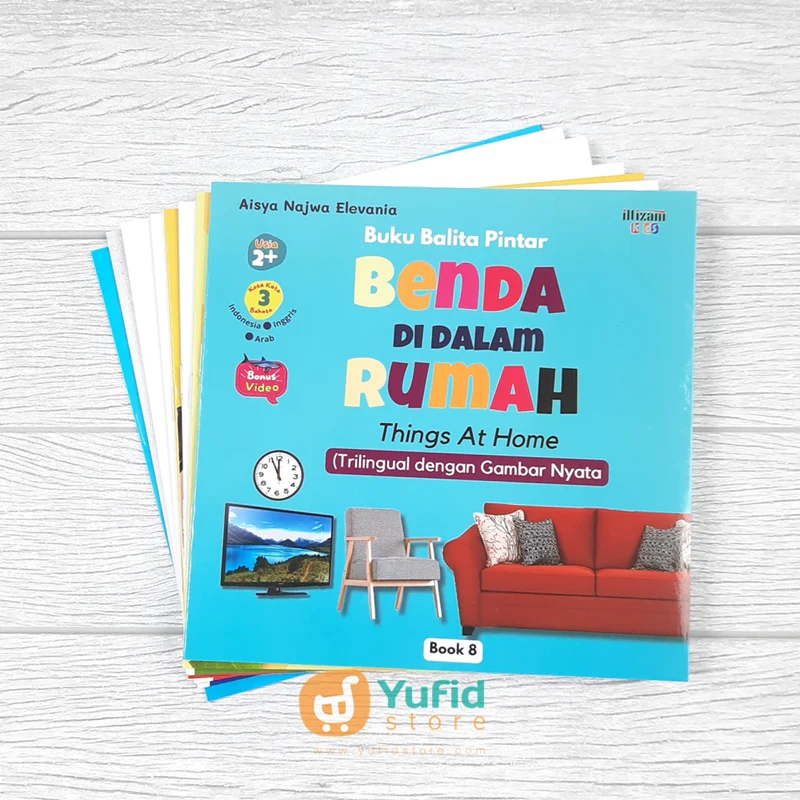 BUKU SERI BALITA PINTAR SUPER LENGKAP 8 JILID (ILTIZAM KIDS) - Image 4