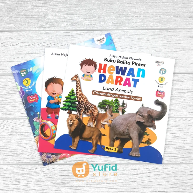 BUKU SERI BALITA PINTAR SUPER LENGKAP 8 JILID (ILTIZAM KIDS) - Image 5
