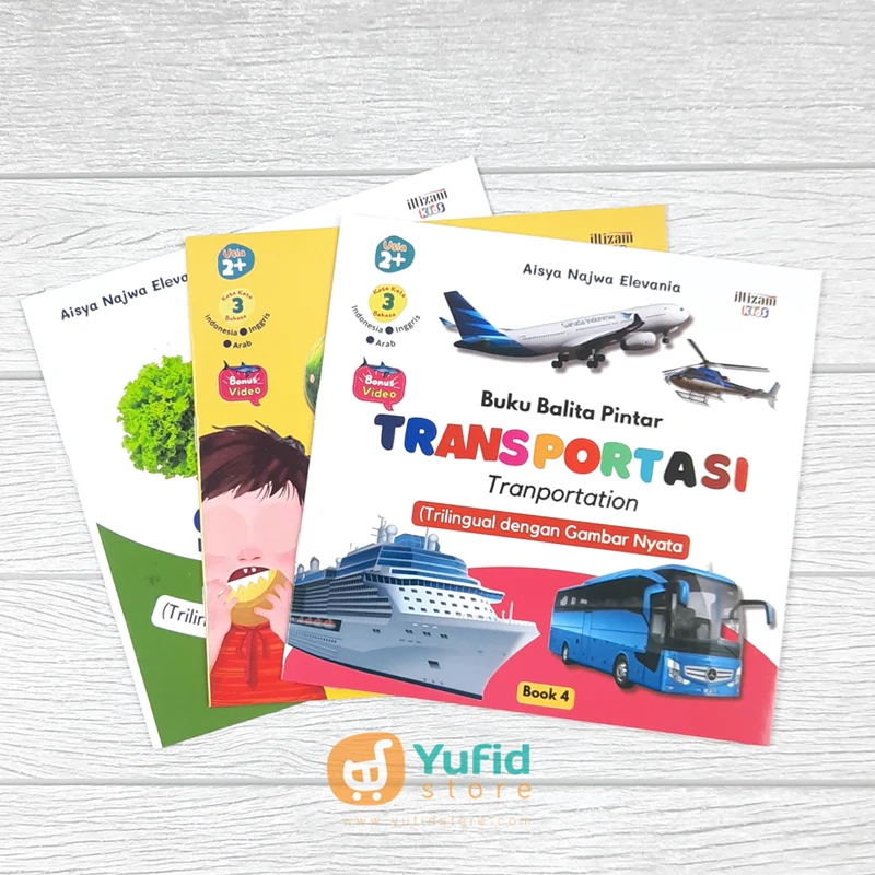 BUKU SERI BALITA PINTAR SUPER LENGKAP 8 JILID (ILTIZAM KIDS) - Image 6