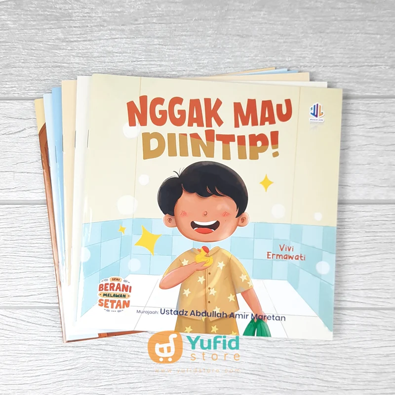BUKU SERI BERANI MELAWAN SETAN - SET 6 BUKU (MAALIK KIDS)