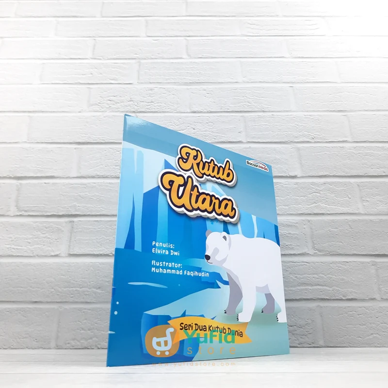 BUKU SERI DUA KUTUB DUNIA - KUTUB UTARA DAN KUTUB SELATAN - SET 2 BUKU (BACAAN MEDIA)