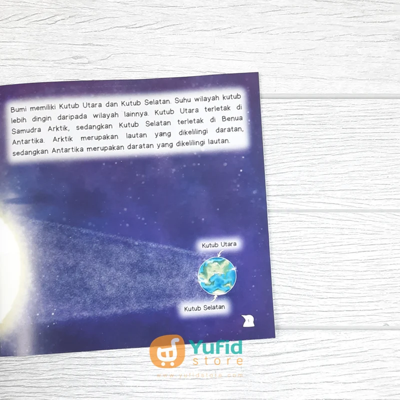 BUKU SERI DUA KUTUB DUNIA - KUTUB UTARA DAN KUTUB SELATAN - SET 2 BUKU (BACAAN MEDIA) - Image 3