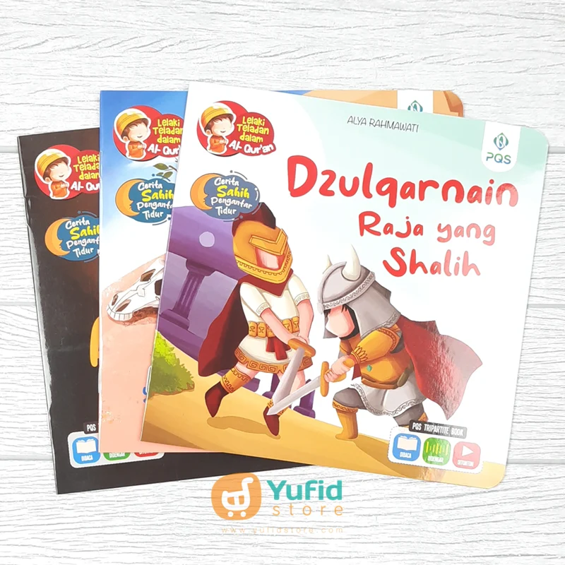 BUKU SERI LELAKI TELADAN DALAM AL-QURAN - CERITA SHAHIH PENGANTAR TIDUR (PQS) - Image 8