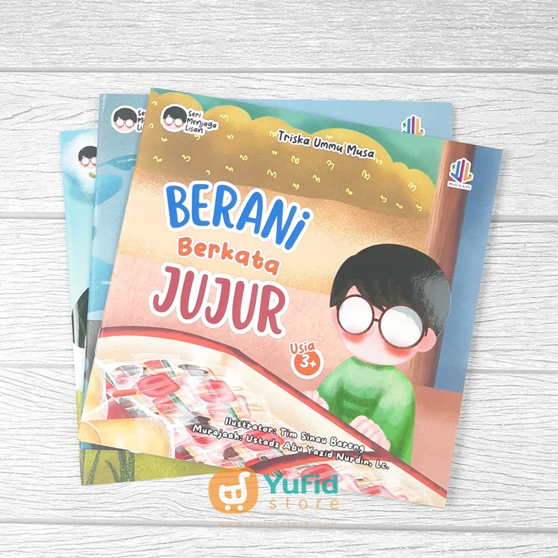 BUKU SERI MENJAGA LISAN - SET 3 BUKU (MAALIK KIDS)