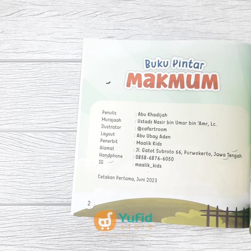 BUKU SERI PINTAR IMAM & PINTAR MAKMUM 2 JILID (MAALIK KIDS) - Image 4