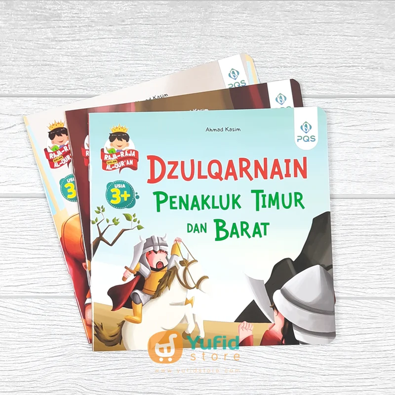 BUKU SERI RAJA-RAJA DALAM AL-QURAN - 10 JILID (PQS) - Image 5