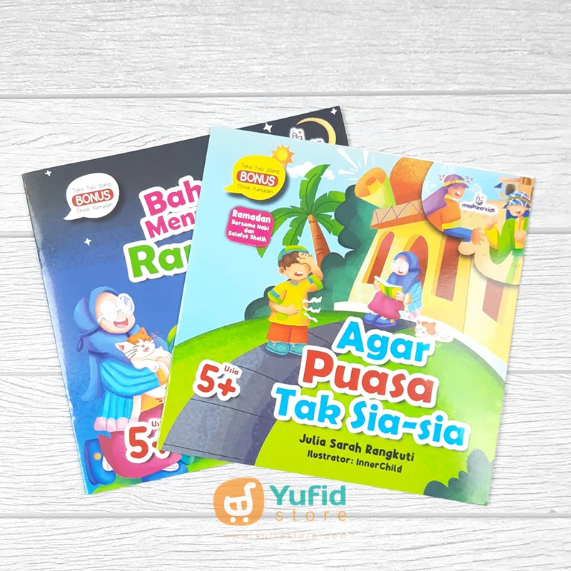 BUKU SERI RAMADAN BERSAMA NABI DAN SALAFUS SHALIH (MASKANA KIDS) - Image 3