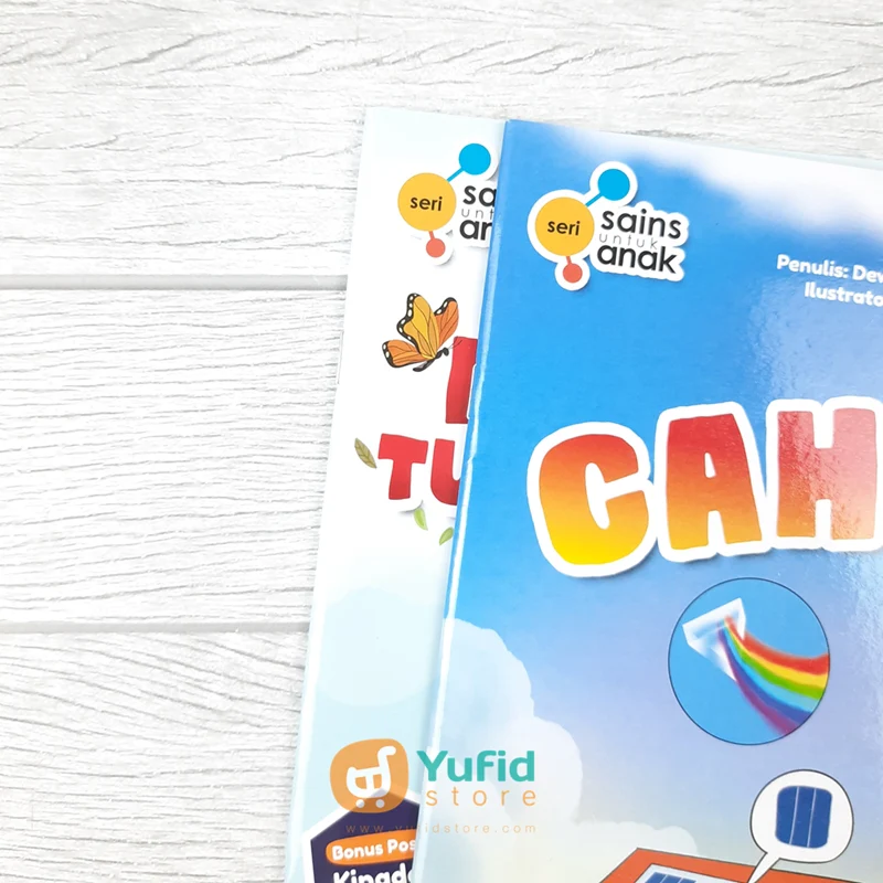 BUKU SERI SAINS UNTUK ANAK 2 IN 1 - CAHAYA DAN MORFOLOGI TUMBUHAN (AHLAN) - Image 3