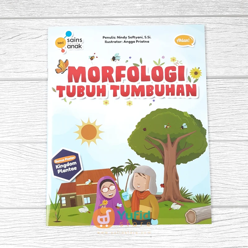 BUKU SERI SAINS UNTUK ANAK 2 IN 1 - CAHAYA DAN MORFOLOGI TUMBUHAN (AHLAN) - Image 4