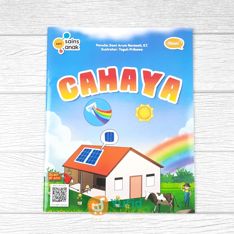 BUKU SERI SAINS UNTUK ANAK 2 IN 1 - CAHAYA DAN MORFOLOGI TUMBUHAN (AHLAN) - Image 5