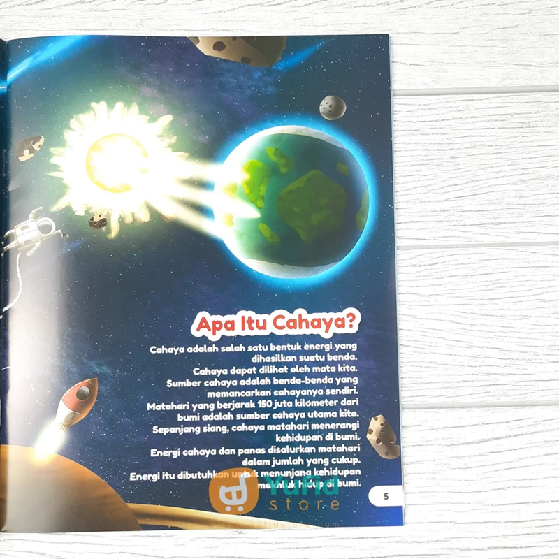 BUKU SERI SAINS UNTUK ANAK 2 IN 1 - CAHAYA DAN MORFOLOGI TUMBUHAN (AHLAN) - Image 7