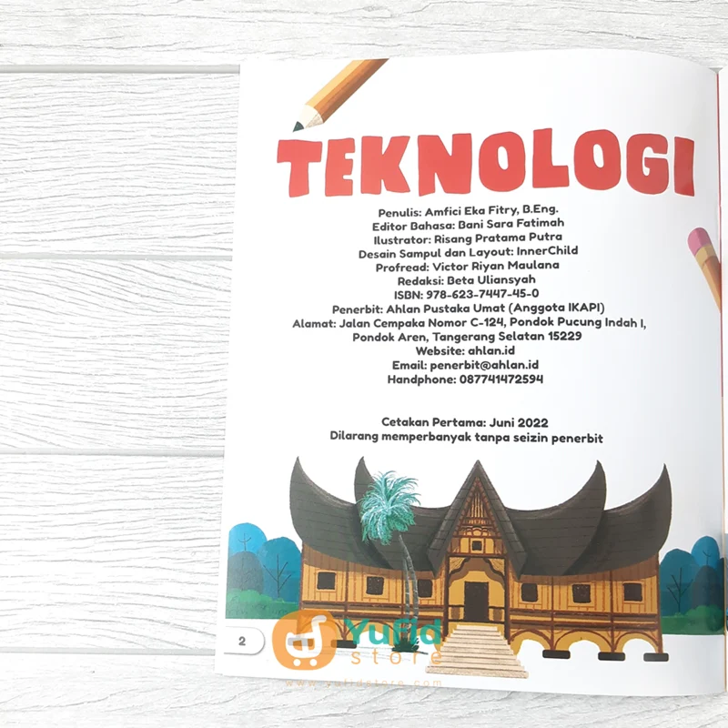 BUKU SERI SAINS UNTUK ANAK 2 IN 1 - TEKNOLOGI DAN ENERGI LISTRIK (AHLAN) - Image 5
