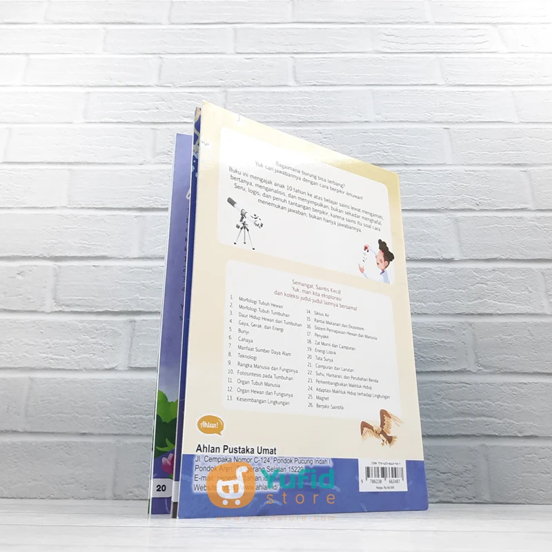 BUKU SERI SAINS UNTUK ANAK - BERPIKIR SAINTIFIK (AHLAN) - Image 2