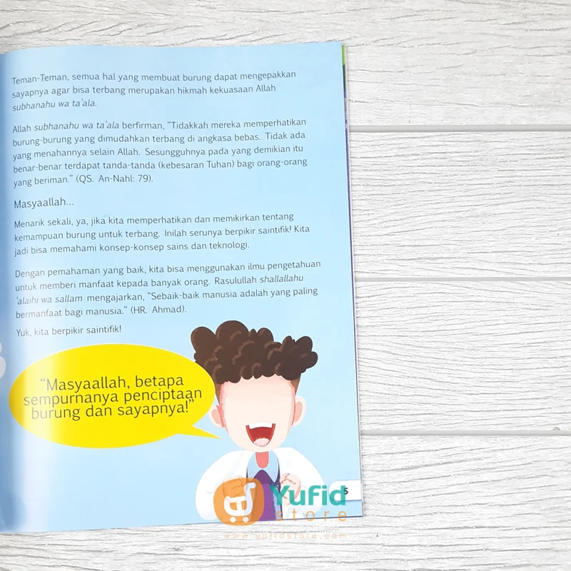 BUKU SERI SAINS UNTUK ANAK - BERPIKIR SAINTIFIK (AHLAN) - Image 5