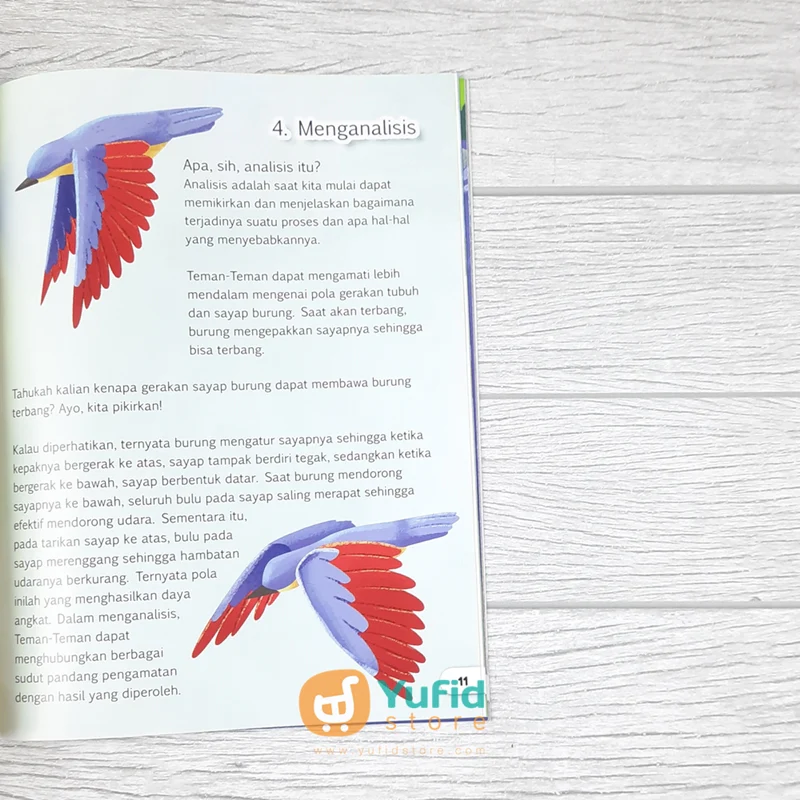 BUKU SERI SAINS UNTUK ANAK - BERPIKIR SAINTIFIK (AHLAN) - Image 8