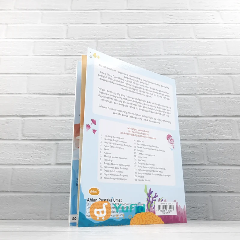 BUKU SERI SAINS UNTUK ANAK - DAUR HIDUP MAKHLUK HIDUP (AHLAN) - Image 2