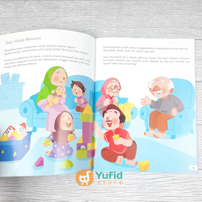 BUKU SERI SAINS UNTUK ANAK - DAUR HIDUP MAKHLUK HIDUP (AHLAN) - Image 5