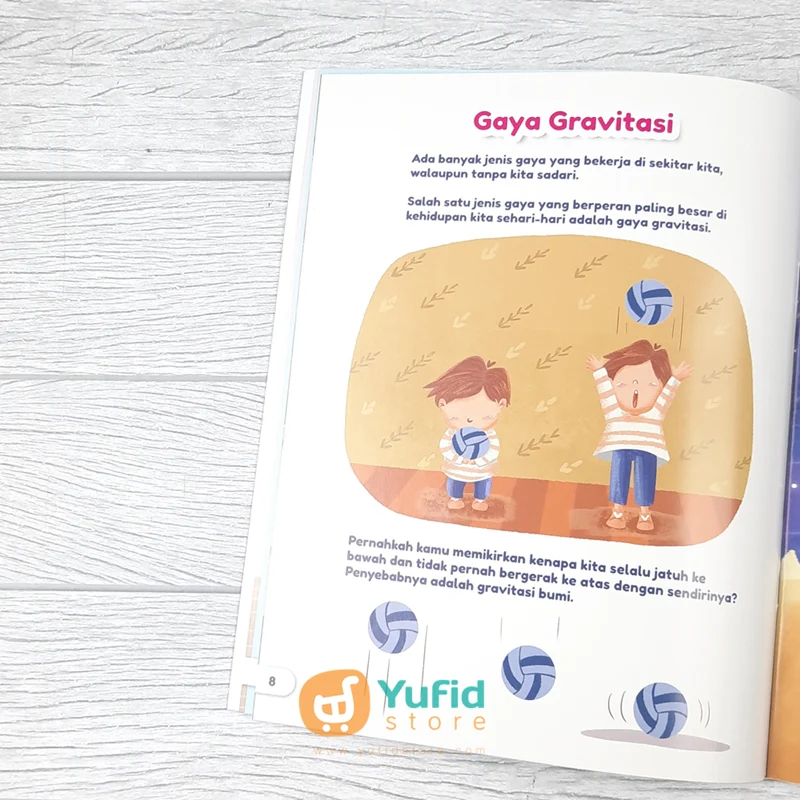 BUKU SERI SAINS UNTUK ANAK - GAYA GERAK DAN ENERGI (AHLAN) - Image 7