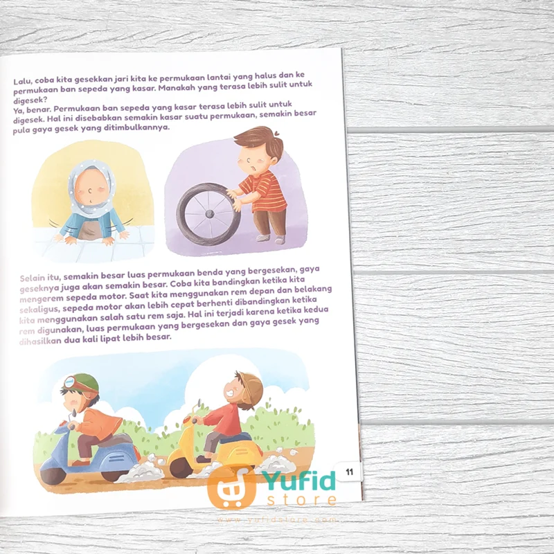 BUKU SERI SAINS UNTUK ANAK - GAYA GERAK DAN ENERGI (AHLAN) - Image 8