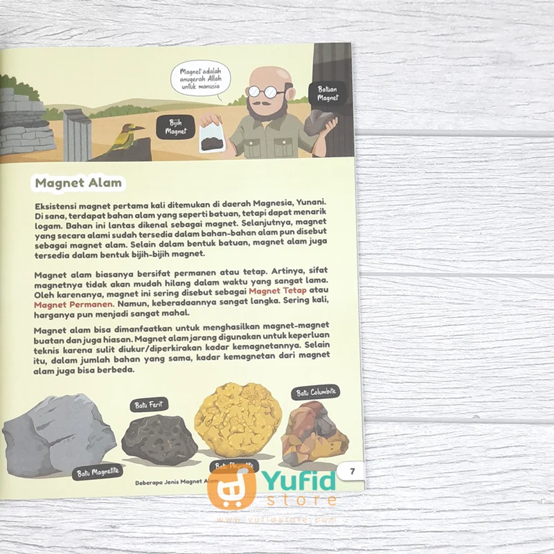 BUKU SERI SAINS UNTUK ANAK - MAGNET (AHLAN) - Image 6