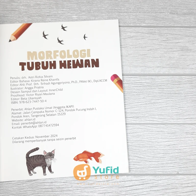 BUKU SERI SAINS UNTUK ANAK - MORFOLOGI TUBUH HEWAN (AHLAN) - Image 4