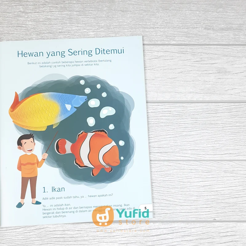 BUKU SERI SAINS UNTUK ANAK - MORFOLOGI TUBUH HEWAN (AHLAN) - Image 5