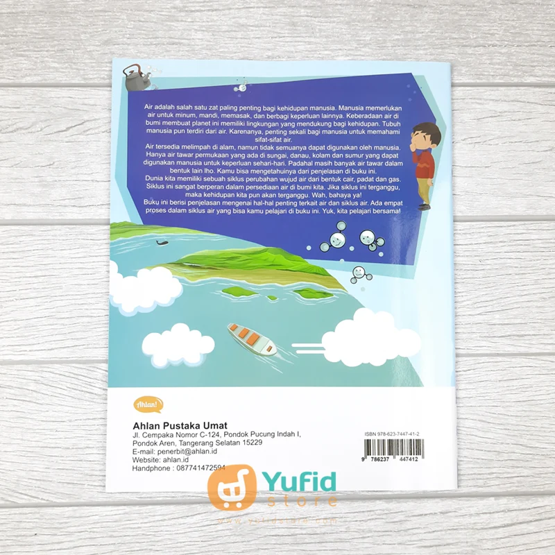 BUKU SERI SAINS UNTUK ANAK - SIKLUS AIR (AHLAN) - Image 2