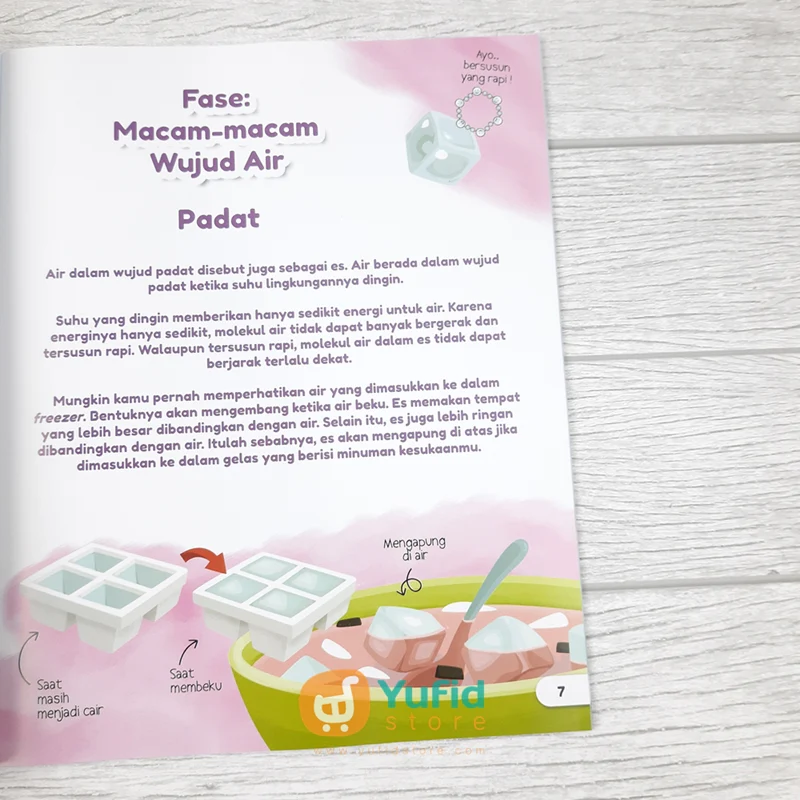 BUKU SERI SAINS UNTUK ANAK - SIKLUS AIR (AHLAN) - Image 6