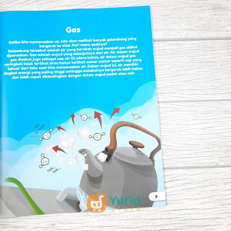 BUKU SERI SAINS UNTUK ANAK - SIKLUS AIR (AHLAN) - Image 7