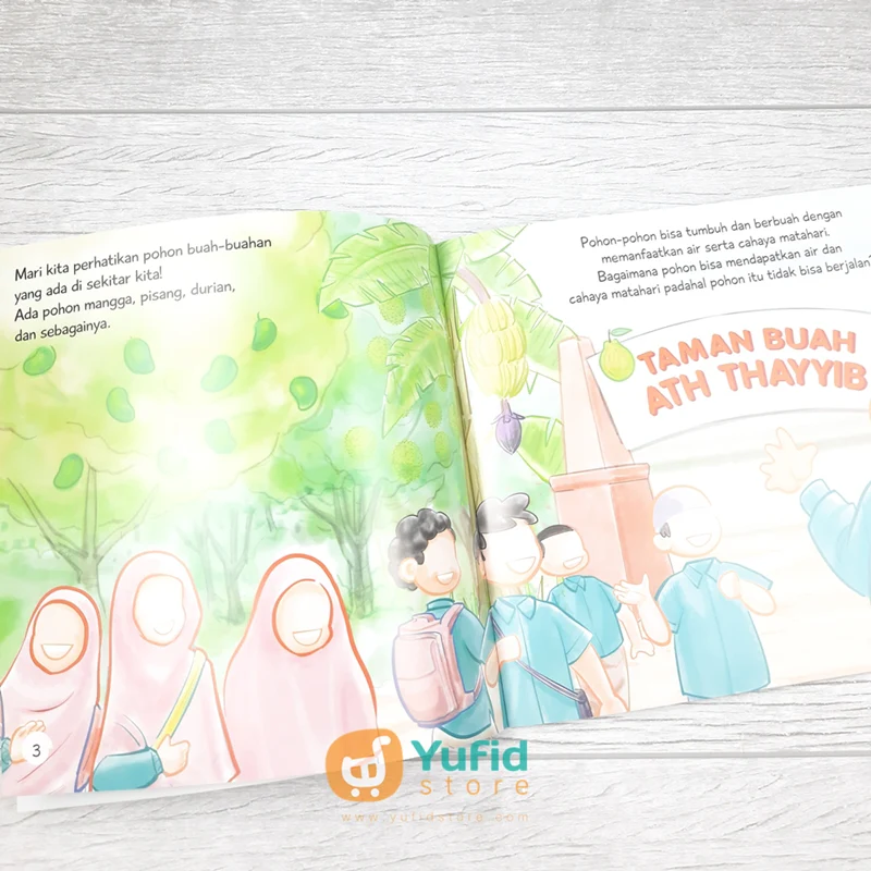 Buku Anak Seri Tauhid Allah Maha Pemilik dan Pengatur (Maktabah Alfaiz) - Image 5