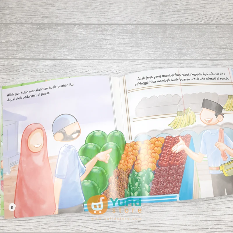 Buku Anak Seri Tauhid Allah Maha Pemilik dan Pengatur (Maktabah Alfaiz) - Image 7