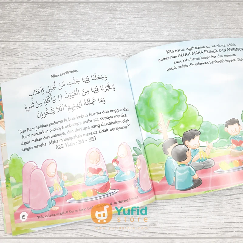 Buku Anak Seri Tauhid Allah Maha Pemilik dan Pengatur (Maktabah Alfaiz) - Image 9