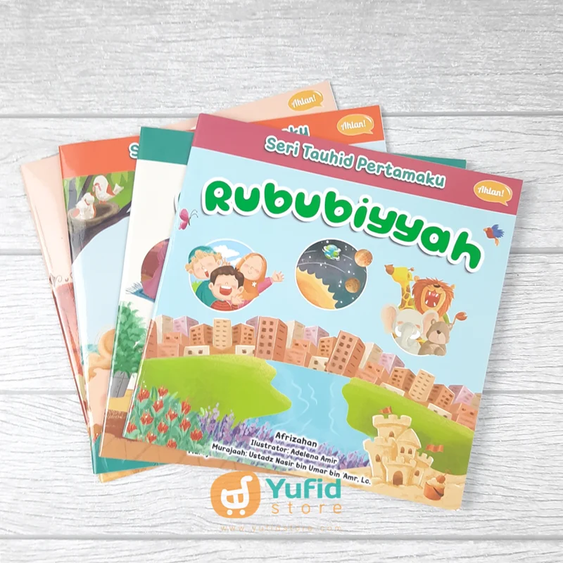 BUKU SERI TAUHID PERTAMAKU - SET 4 BUKU (AHLAN)