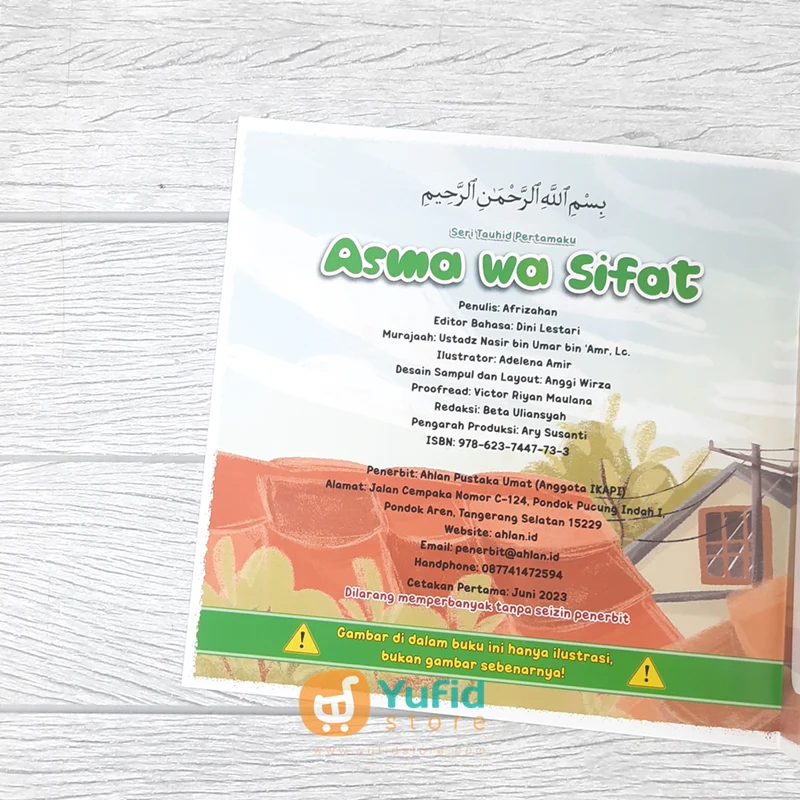 BUKU SERI TAUHID PERTAMAKU - SET 4 BUKU (AHLAN) - Image 7