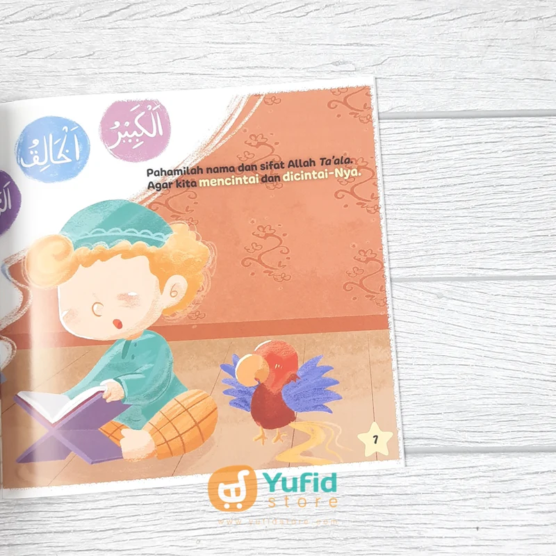 BUKU SERI TAUHID PERTAMAKU - SET 4 BUKU (AHLAN) - Image 9