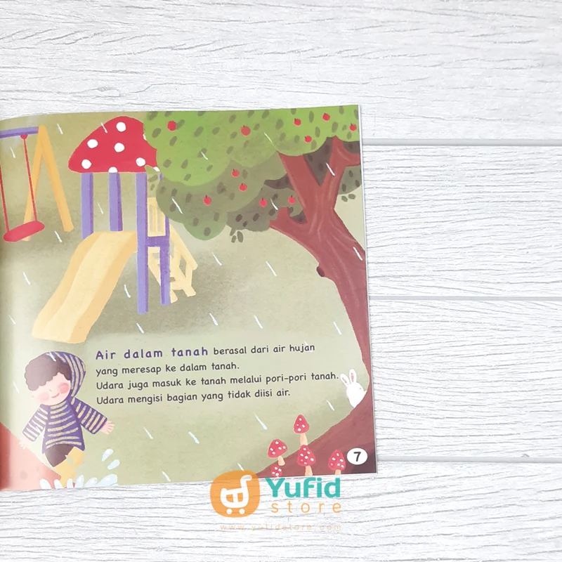 BUKU SERI UNSUR KEHIDUPAN - TANAH (BACAAN MEDIA) - Image 6