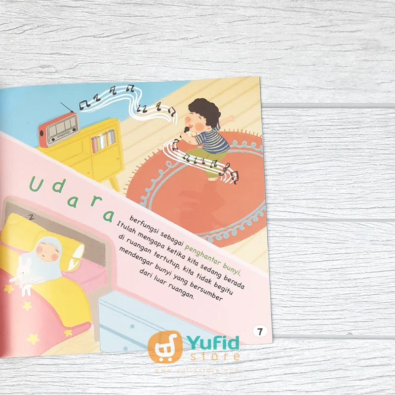 BUKU SERI UNSUR KEHIDUPAN - UDARA (BACAAN MEDIA) - Image 6