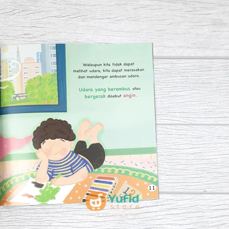 BUKU SERI UNSUR KEHIDUPAN - UDARA (BACAAN MEDIA) - Image 8