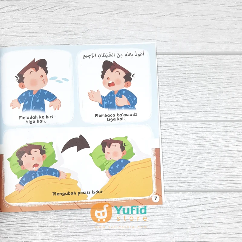 BUKU SERI 1 ZAID & HANA - MENGAJARKAN ADAB SEHARI-HARI ANAK SECARA ISLAMI - SET 10 BUKU (AHLAN) - Image 10