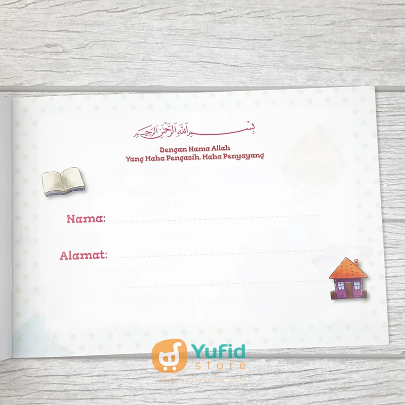 BUKU SERIAL ADAB ANAK SHALIH NIKMAT MAKAN DAN MINUM (PUSTAKA IMAM ASY SYAFII) - Image 3
