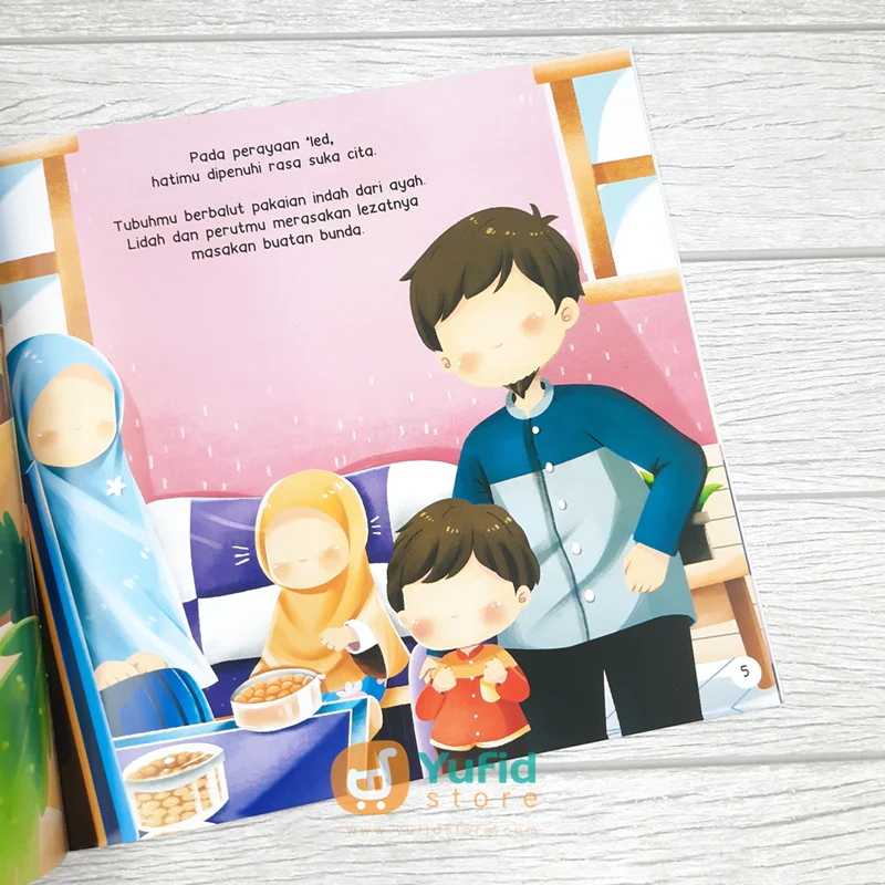 Buku Serial Aku Cinta Ramadhan Ayo Puasa Dan Ied 3 Jilid (Ahlan) - Image 14
