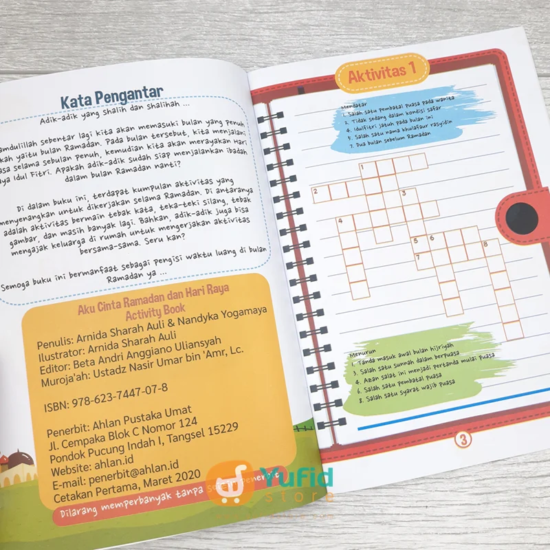 Buku Serial Aku Cinta Ramadhan Ayo Puasa Dan Ied 3 Jilid (Ahlan) - Image 4