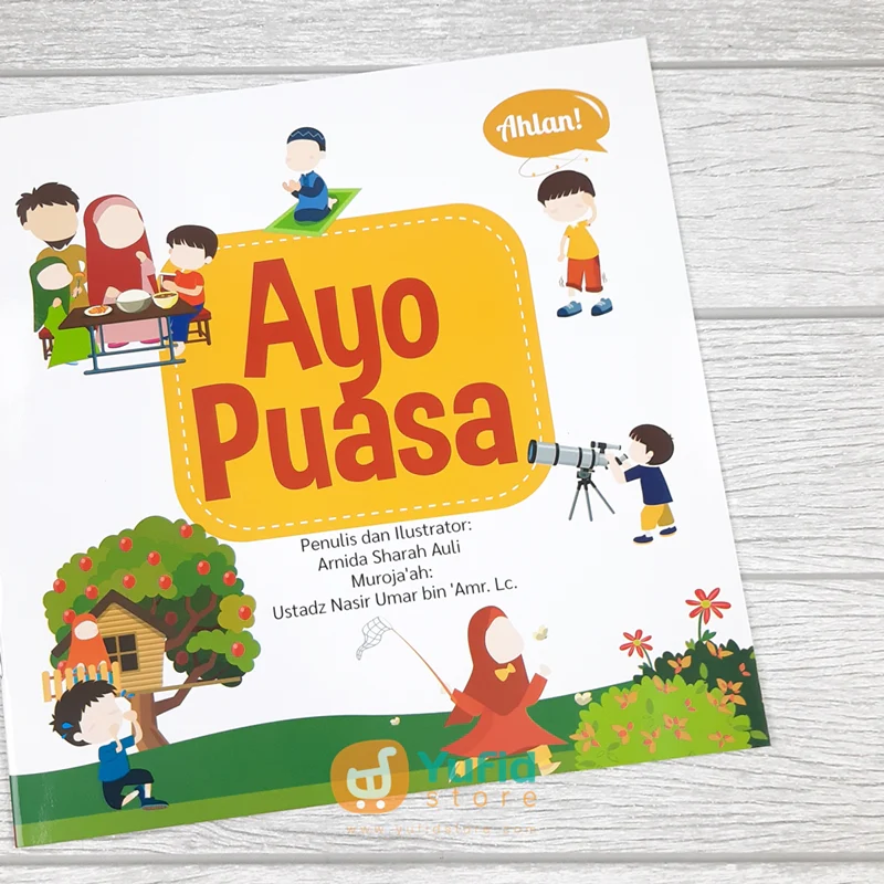Buku Serial Aku Cinta Ramadhan Ayo Puasa Dan Ied 3 Jilid (Ahlan) - Image 7