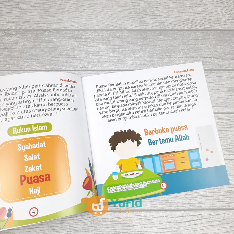 Buku Serial Aku Cinta Ramadhan Ayo Puasa Dan Ied 3 Jilid (Ahlan) - Image 9