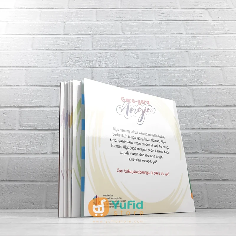 BUKU SERIAL TAUHID LAA TUSYRIK BILLAAH - SET 7 BUKU KISAH SERU ANTI SYIRIK (MAALIK KIDS) - Image 2